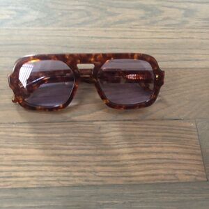 Elisa Johnson Tortoise Shell Sunglasses